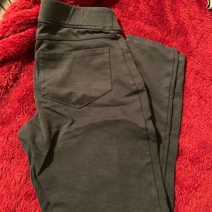 Dark grey jeggings